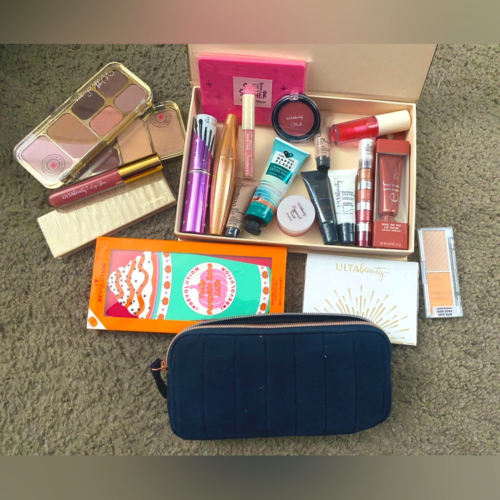 Mixed Makeup Set/ multi-brands: ELF Cosmetics, Ulta Beauty, etc.